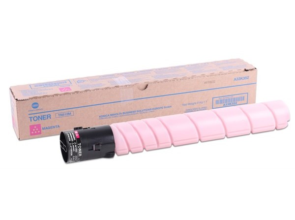 Konica Minolta TN-512 Orjinal Kırmızı Toner C454-C554 (A33K352)